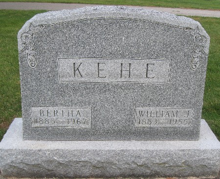 KEHE, BERTHA - Bremer County, Iowa | BERTHA KEHE 