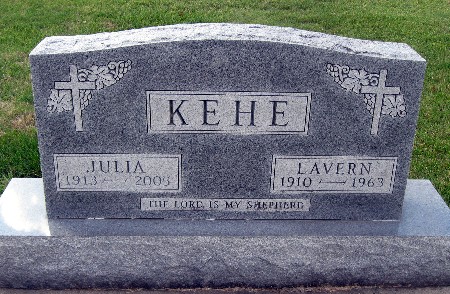 KEHE, JULIA - Bremer County, Iowa | JULIA KEHE 