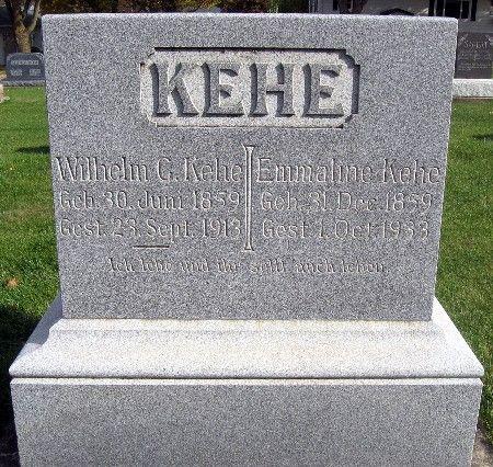 KEHE, WILHELM C - Bremer County, Iowa | WILHELM C KEHE 