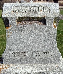 KIMBALL, GEORGE W - Bremer County, Iowa | GEORGE W KIMBALL 