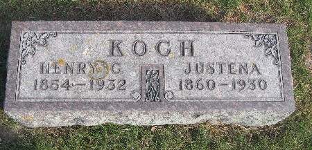 KOCH, JUSTENA - Bremer County, Iowa | JUSTENA KOCH 