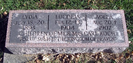 KOCH, ADELA - Bremer County, Iowa | ADELA KOCH 