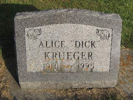 KRUEGER, ALICE 