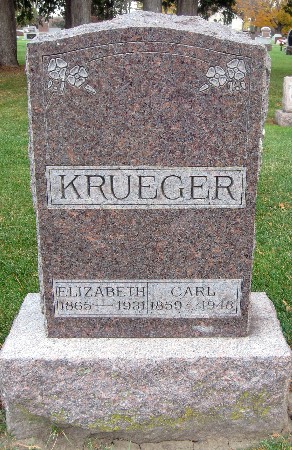 KRUEGER, CARL - Bremer County, Iowa | CARL KRUEGER 