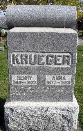 KRUEGER, ANNA - Bremer County, Iowa | ANNA KRUEGER 