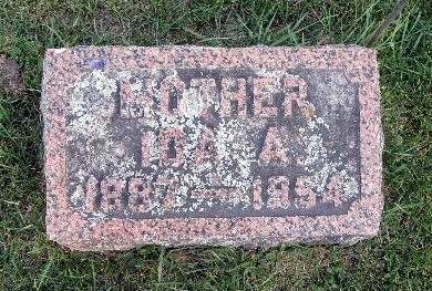 KUKER, IDA A - Bremer County, Iowa | IDA A KUKER 