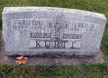 KURTT, FRED H - Bremer County, Iowa | FRED H KURTT 