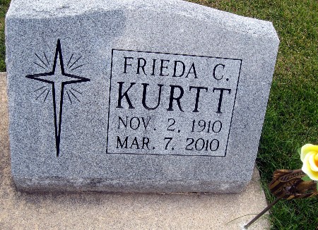 KURTT, FRIEDA C - Bremer County, Iowa | FRIEDA C KURTT 