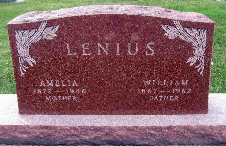 LENIUS, AMELIA - Bremer County, Iowa | AMELIA LENIUS 