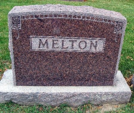 MELTON, FAMILY STONE - Bremer County, Iowa | FAMILY STONE MELTON 