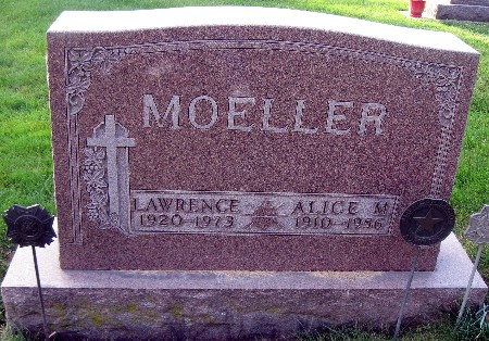 MOELLER, ALICE M - Bremer County, Iowa | ALICE M MOELLER 