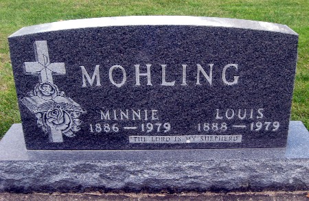 MOHLING, MINNIE - Bremer County, Iowa | MINNIE MOHLING 