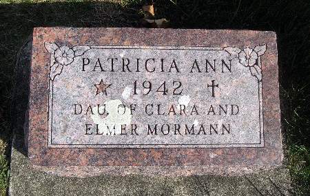 MORMANN, PATRICIA ANN - Bremer County, Iowa | PATRICIA ANN MORMANN 