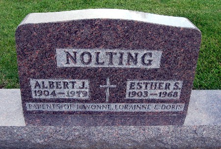NOLTING, ESTHER S - Bremer County, Iowa | ESTHER S NOLTING 