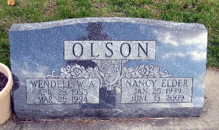 OLSON, WENDELL W A - Bremer County, Iowa | WENDELL W A OLSON 