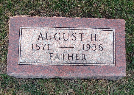 PANZER, AUGUST H - Bremer County, Iowa | AUGUST H PANZER 