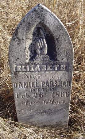 PARSHALL, ELIZABETH - Bremer County, Iowa | ELIZABETH PARSHALL 