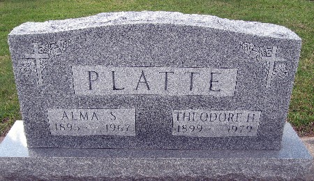 PLATTE, THEODORE H - Bremer County, Iowa | THEODORE H PLATTE 