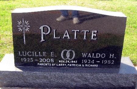 PLATTE, WALDO H - Bremer County, Iowa | WALDO H PLATTE 