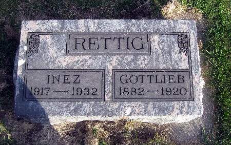 RETTIG, GOTTLIEB - Bremer County, Iowa | GOTTLIEB RETTIG 