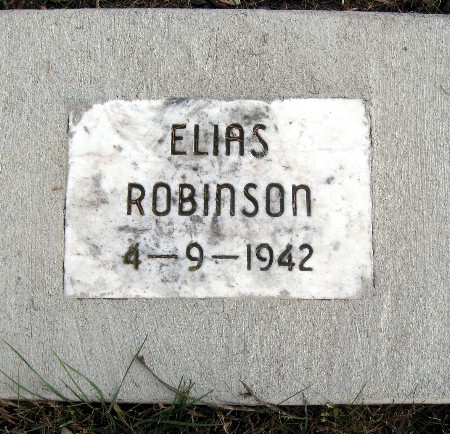 ROBINSON, ELIAS - Bremer County, Iowa | ELIAS ROBINSON 