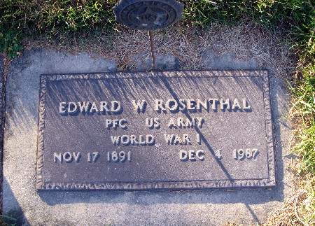 ROSENTHAL, EDWARD W - Bremer County, Iowa | EDWARD W ROSENTHAL 