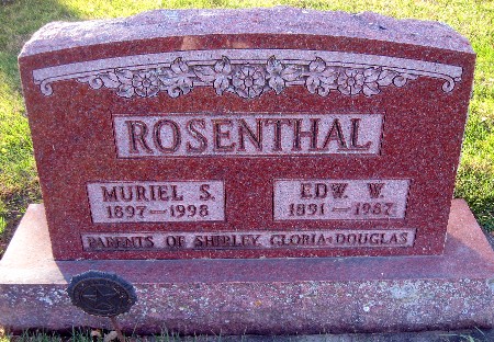 ROSENTHAL, MURIEL S - Bremer County, Iowa | MURIEL S ROSENTHAL 