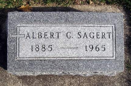 SAGERT, ALBERT C - Bremer County, Iowa | ALBERT C SAGERT 