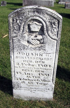 SCHAARSCHMIDT, JOHANN G - Bremer County, Iowa | JOHANN G SCHAARSCHMIDT 