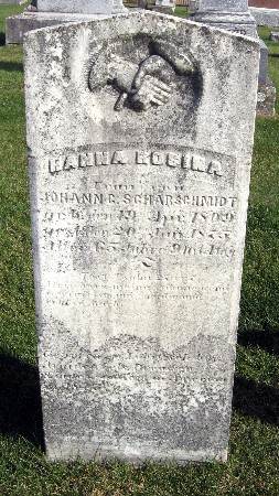 SCHARSCHMIDT, HANNA ROSINA - Bremer County, Iowa | HANNA ROSINA SCHARSCHMIDT 