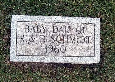 SCHMIDT, BABY DAUGHTER - Bremer County, Iowa | BABY DAUGHTER SCHMIDT 