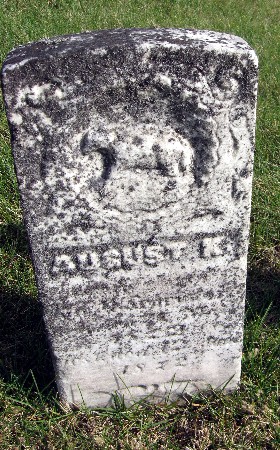 SCHRODER, AUGUST K - Bremer County, Iowa | AUGUST K SCHRODER 