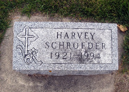 SCHROEDER, HARVEY - Bremer County, Iowa | HARVEY SCHROEDER 