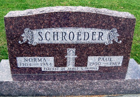 SCHROEDER, PAUL - Bremer County, Iowa | PAUL SCHROEDER 