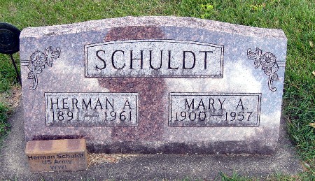 SCHULDT, HERMAN A - Bremer County, Iowa | HERMAN A SCHULDT 