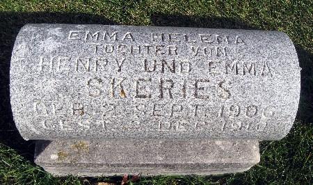 SKERIES, EMMA HELENA - Bremer County, Iowa | EMMA HELENA SKERIES 