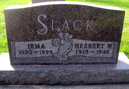 SLACK, HERBERT W - Bremer County, Iowa | HERBERT W SLACK 