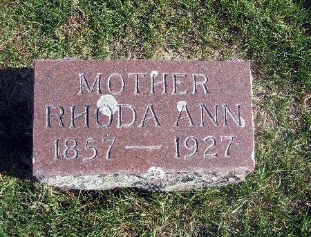 SMITH, RHODA ANN - Bremer County, Iowa | RHODA ANN SMITH 