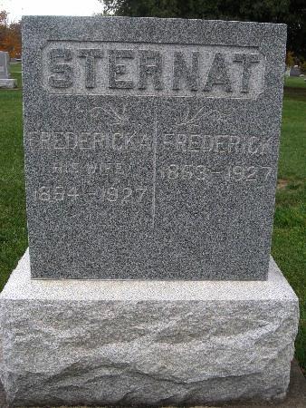 STEERNAT, FREDERICK - Bremer County, Iowa | FREDERICK STEERNAT 