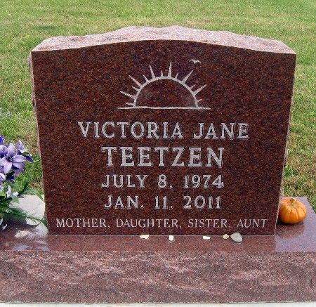 TEETZEN, VICTORIA JANE - Bremer County, Iowa | VICTORIA JANE TEETZEN 