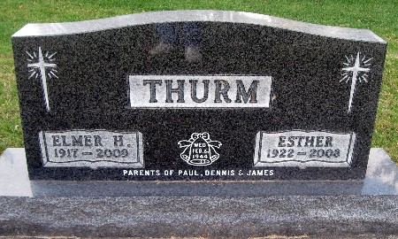 THURM, ESTHER - Bremer County, Iowa | ESTHER THURM 