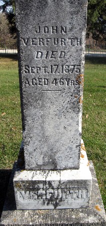 VERFURTH, JOHN - Bremer County, Iowa | JOHN VERFURTH 