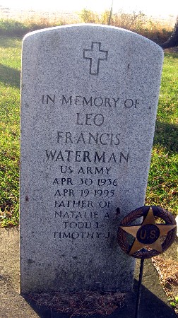 WATERMAN, LEO FRANCIS - Bremer County, Iowa | LEO FRANCIS WATERMAN 