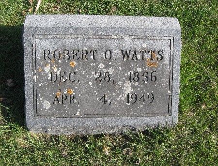 WATTS, ROBERT O - Bremer County, Iowa | ROBERT O WATTS 