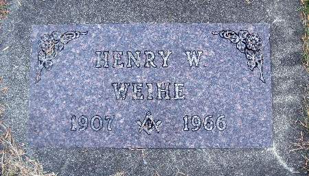 WEIHE, HENRY W - Bremer County, Iowa | HENRY W WEIHE 