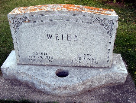 WEIHE, SOPHIE - Bremer County, Iowa | SOPHIE WEIHE 