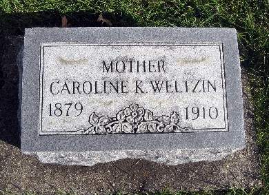 WELTZIN, CAROLINE K - Bremer County, Iowa | CAROLINE K WELTZIN 