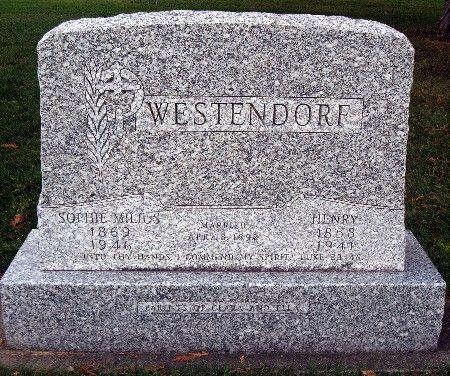 WESTENDORF, SOPHIE - Bremer County, Iowa | SOPHIE WESTENDORF 