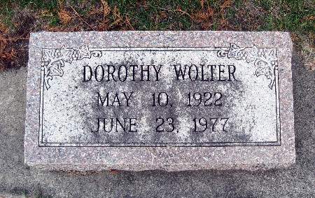 WOLTER, DOROTHY - Bremer County, Iowa | DOROTHY WOLTER 
