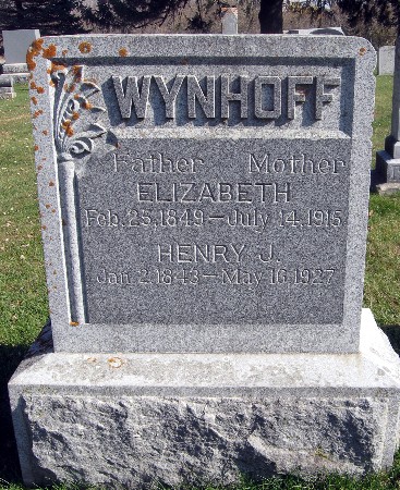 WYNHOFF, HENRY J - Bremer County, Iowa | HENRY J WYNHOFF 